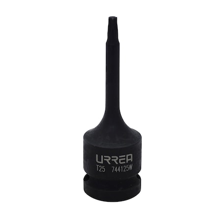 Urrea 1/2" drive torx bit impact socket T25 744125W